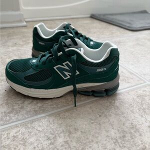New Balance Kids Green Sneakers